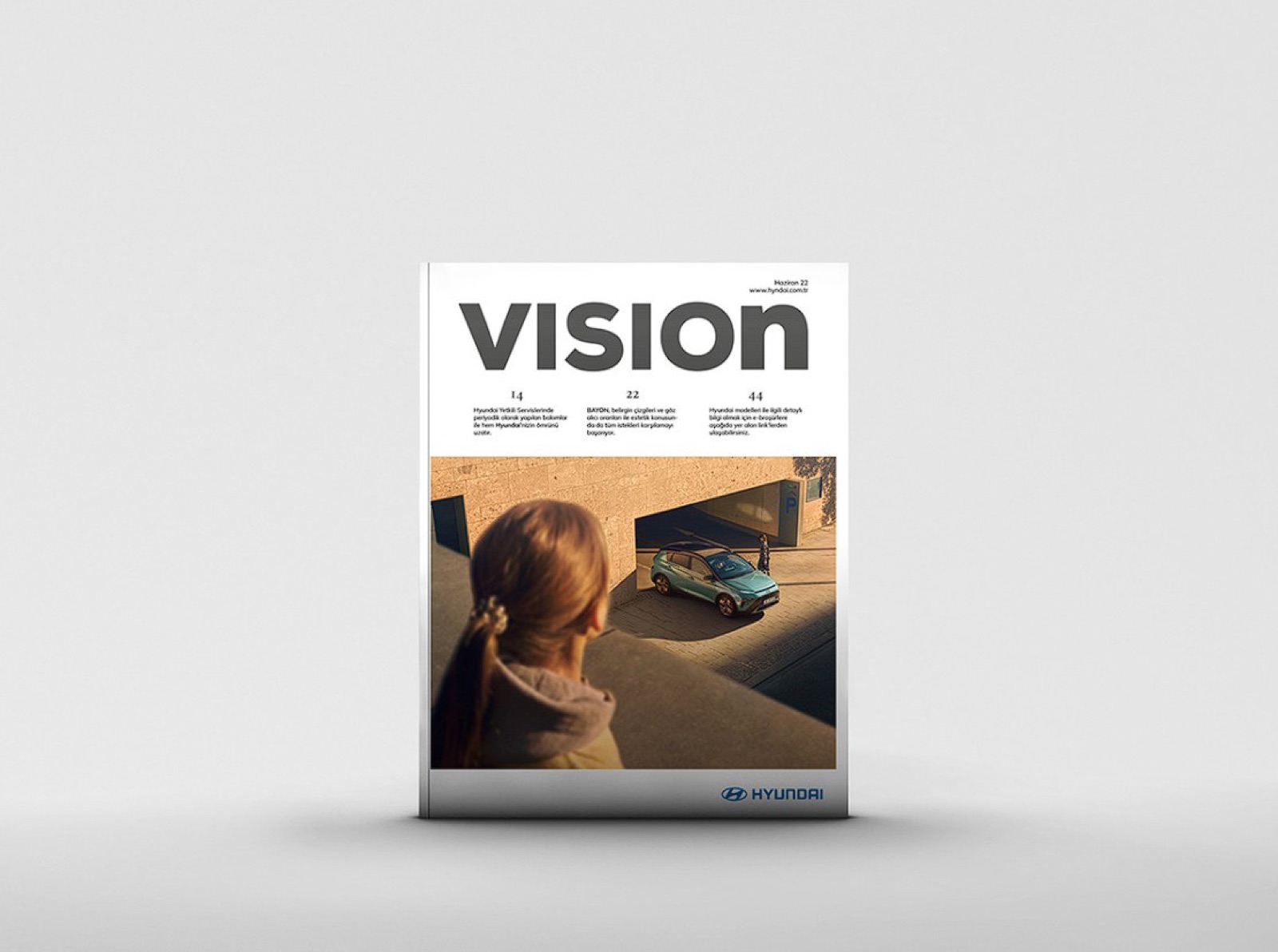 Vision dergisi tasarımı